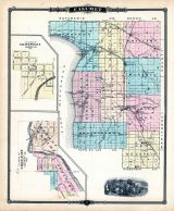 Kewaunee County Map, Two Rivers - Village, Wisconsin State Atlas 1878